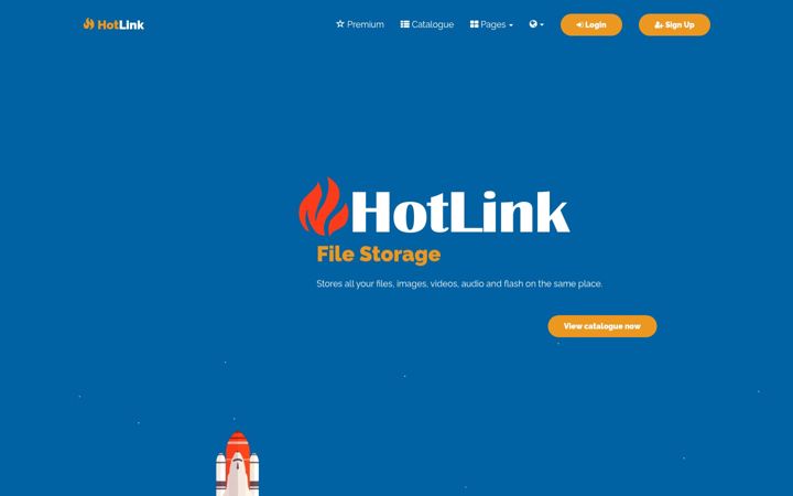 Screenshot of hotlink.cc