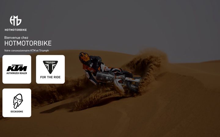 Screenshot of hotmotorbike.be