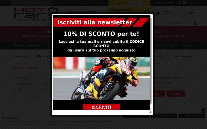 Screenshot of hotnrare.com