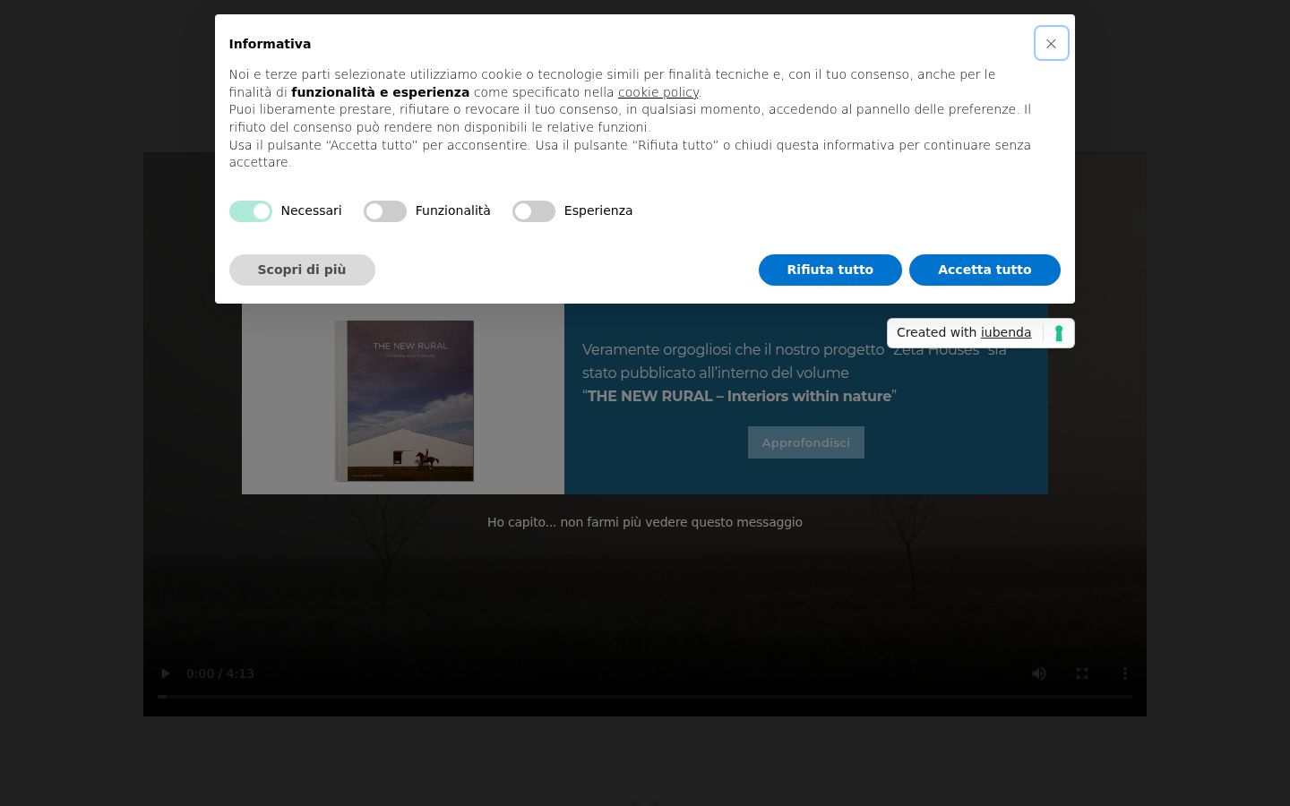Screenshot des Einwilligungsbanners vor jeglicher Interaktion