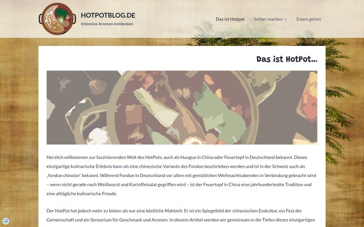 Screenshot of hotpotblog.de