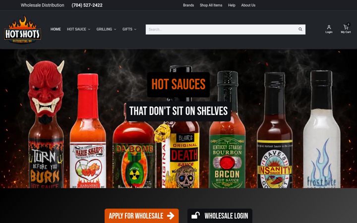 Screenshot of hotshots.inc