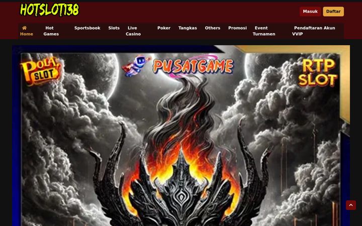 Screenshot of hotslot138.com
