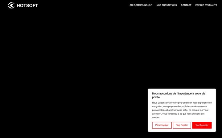 Screenshot of hotsoft.fr