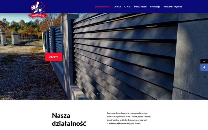 Screenshot of hotspawsm.pl