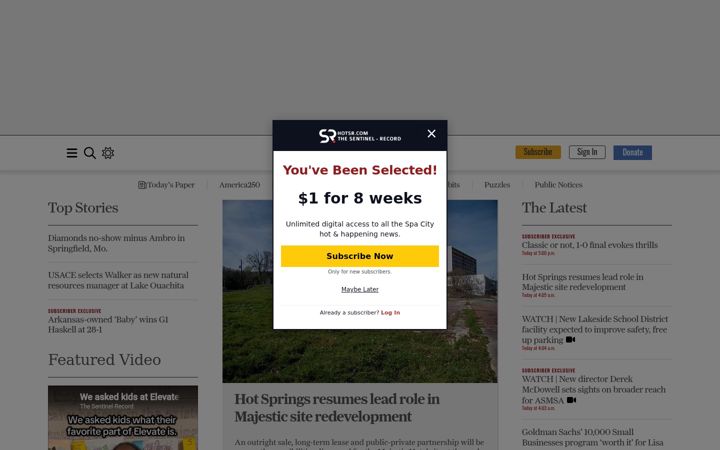 Screenshot of hotsr.com