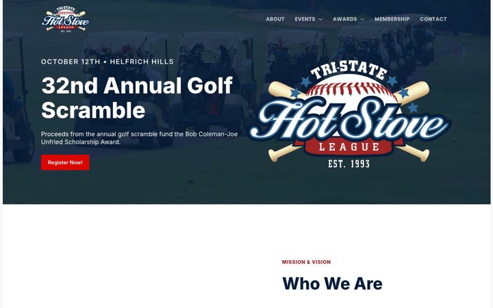 Screenshot of hotstoveleague.org