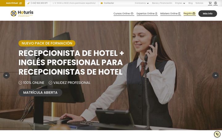 Screenshot of hoturis.com