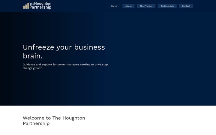 Screenshot του houghtonpartnership.co.uk
