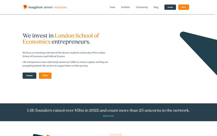 Screenshot of houghtonstreet.com
