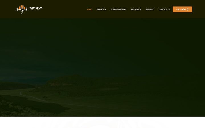 Screenshot of hounslowsafaris.com