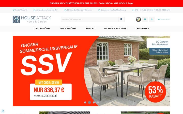 Screenshot of house-attack.de