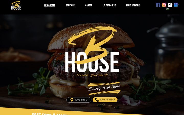 Screenshot of house-b.fr
