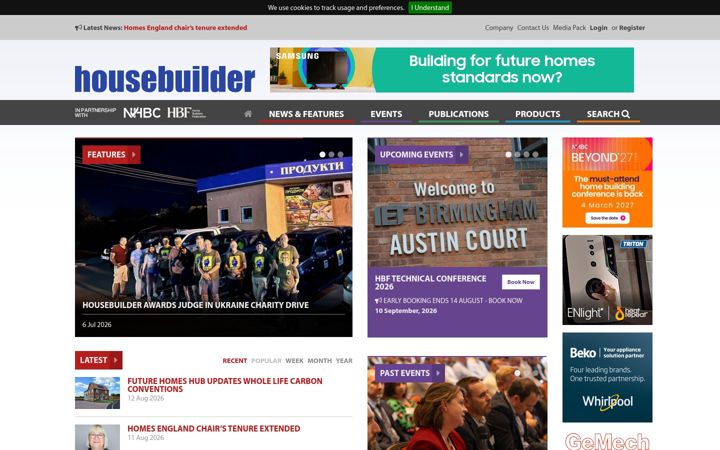 Screenshot of house-builder.co.uk