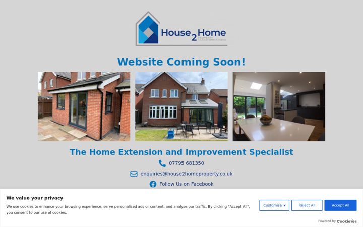 Screenshot of house2homeproperty.co.uk