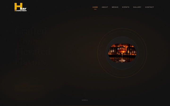 Screenshot of housebaramsterdam.com