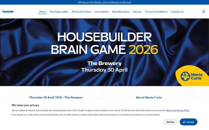 Screenshot of housebuilderbraingame.co.uk