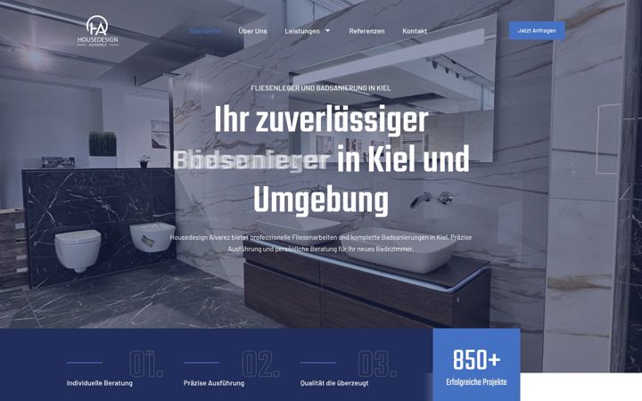 Screenshot of housedesign-alvarez.de