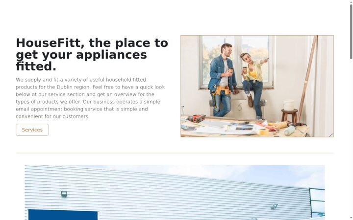 Screenshot of housefitt.com
