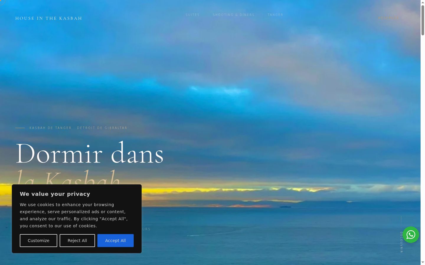 Screenshot van de toestemmingsbanner zoals getoond vóór enige interactie