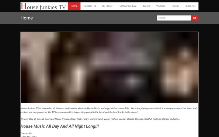 Screenshot of housejunkies.tv