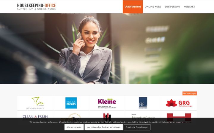 Screenshot of housekeeping-office.de
