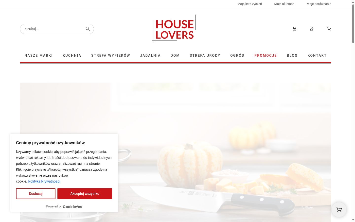 Screenshot tal-banner tal-kunsens muri qabel kwalunkwe interazzjoni