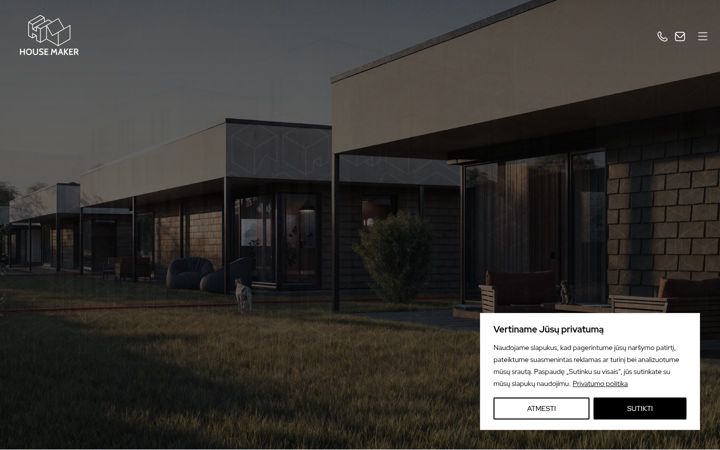 Posnetek zaslona housemaker.lt