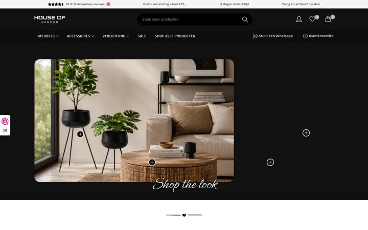 Screenshot of houseofbaboon.nl