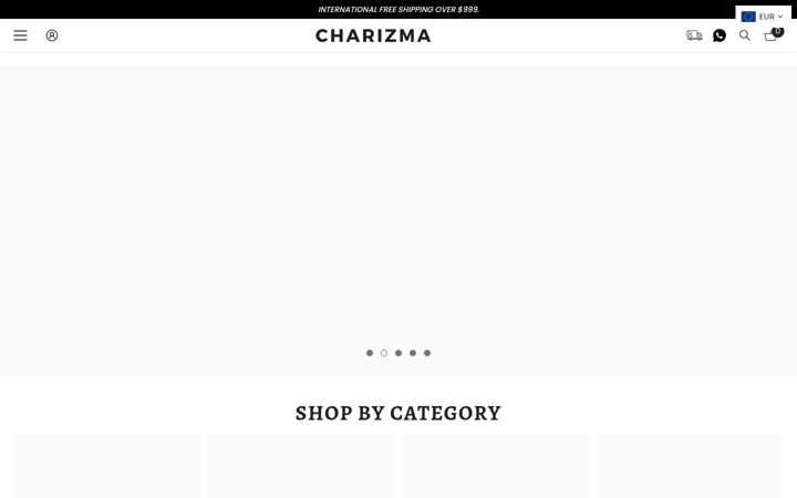 Screenshot of houseofcharizma.com