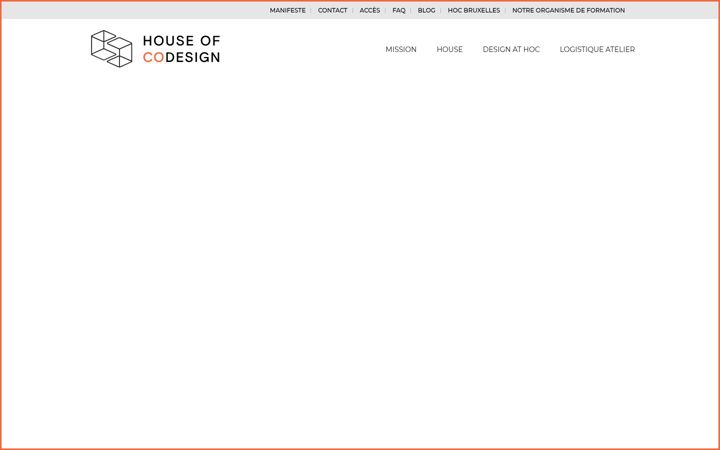 Screenshot of houseofcodesign.com