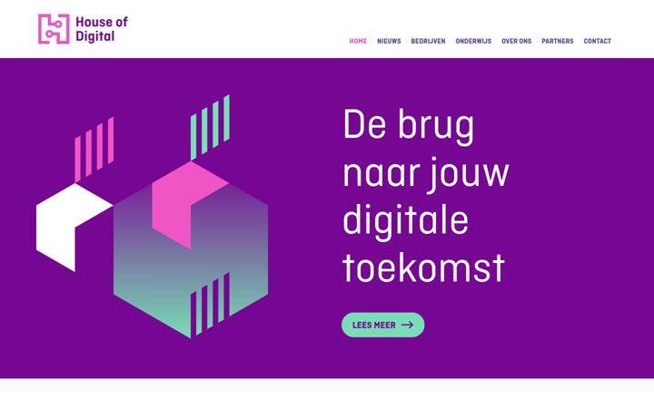 Screenshot of houseofdigital.amsterdam