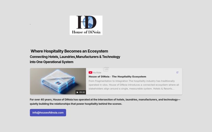 Screenshot of houseofdinoia.com