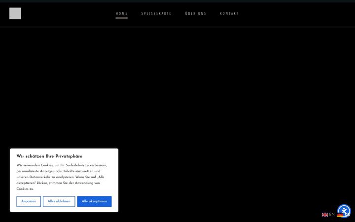 Screenshot of houseofindia-jena.de