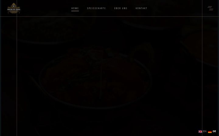 Screenshot of houseofindia-weimar.de