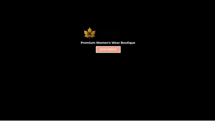 Screenshot of houseofkashmir.net