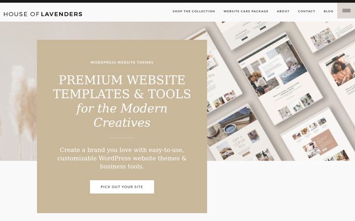 Screenshot of houseoflavenders.com