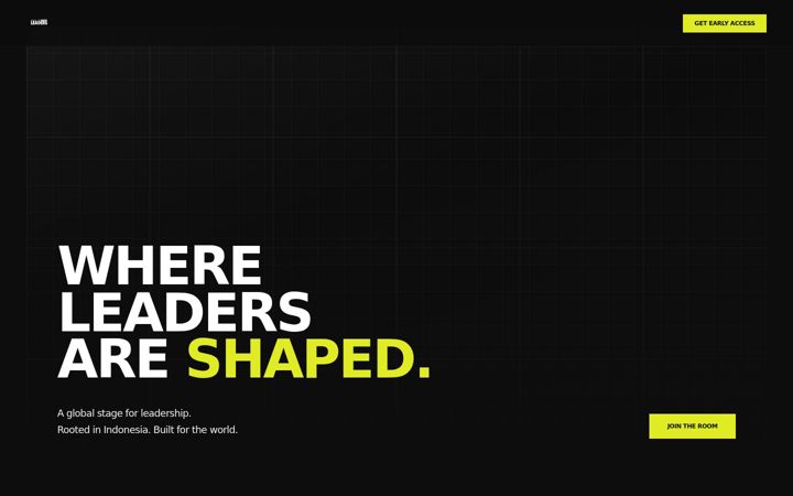 Screenshot of houseofleaders.co