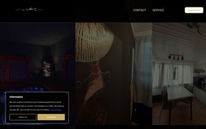 Screenshot of houseofmucci.ch