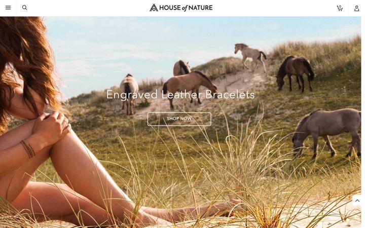 Screenshot of houseofnature.nl
