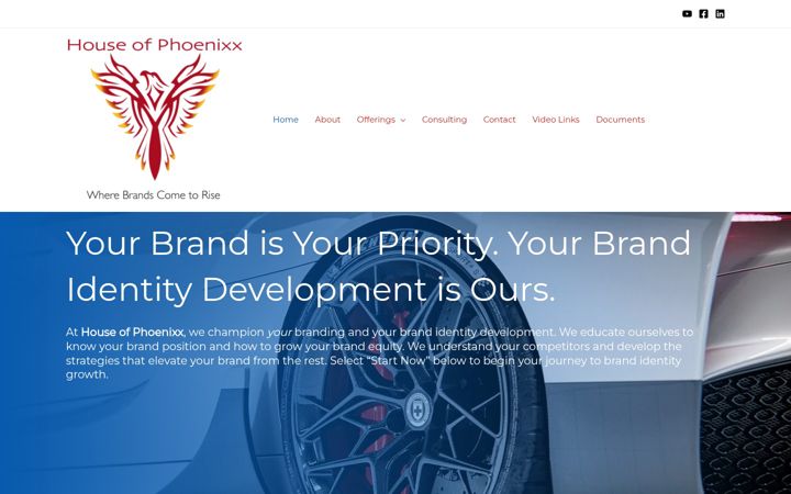 Screenshot of houseofphoenixx.com