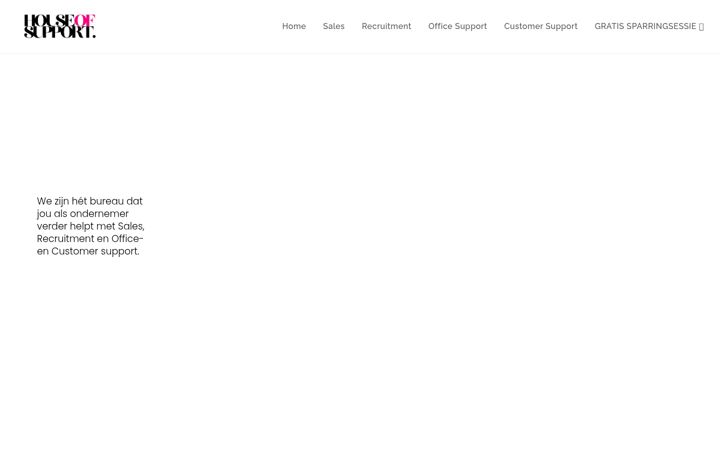 Screenshot of houseofsupport.nl