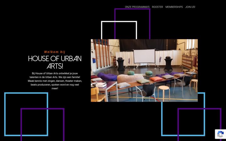 Screenshot of houseofurbanarts.com