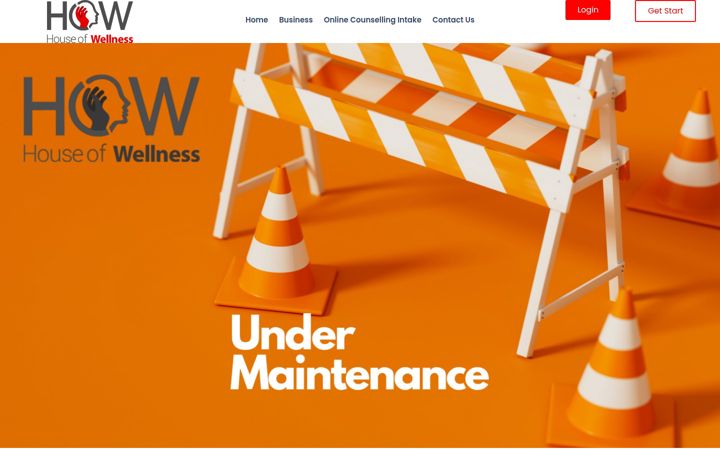 Screenshot of houseofwellness.online
