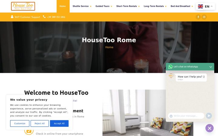 Screenshot of housetoo.com
