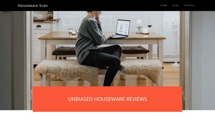 Screenshot of housewarescan.com
