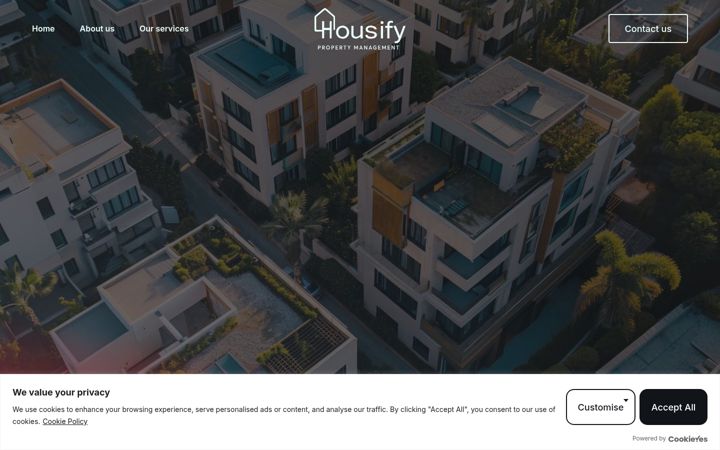 Screenshot of housify.com.cy