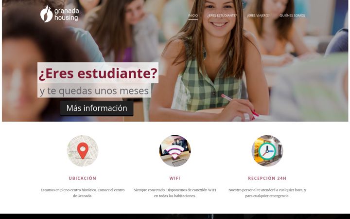 Screenshot of housingranada.com