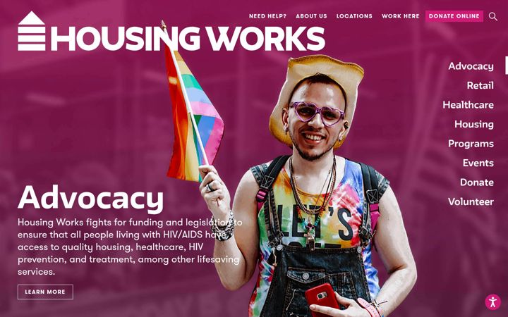 Screenshot von housingworks.org