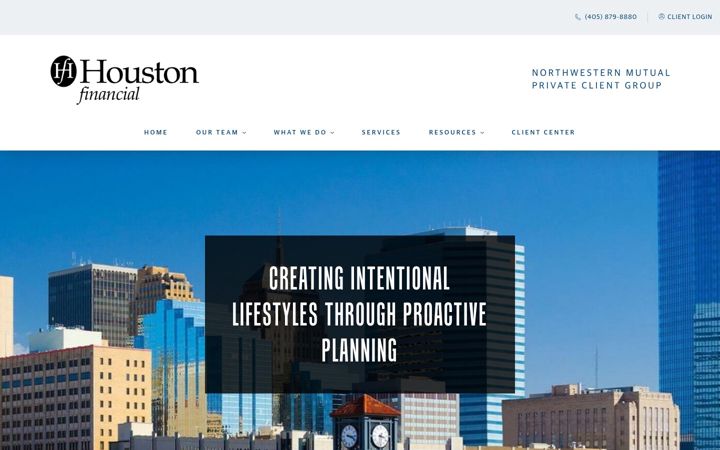 Screenshot of houstonfinancial.nm.com